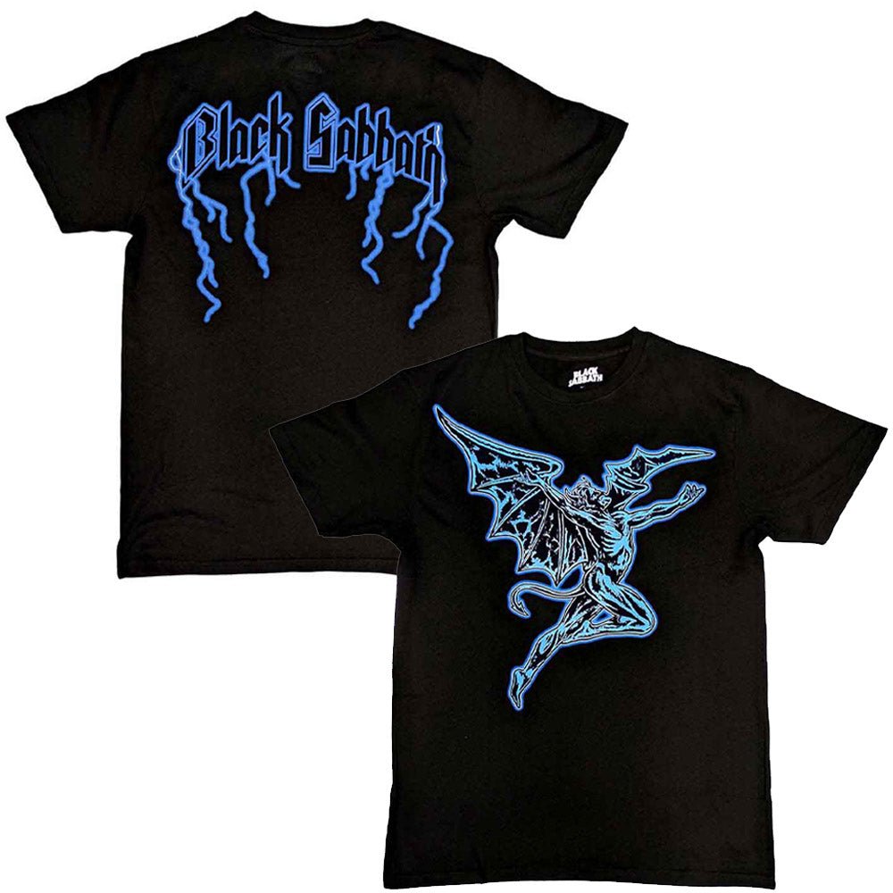 BLACK SABBATH ブラックサバス (OZZY OSBOURNE 追悼 ) - Lightning Henry / バックプリントあり / Tシャツ / メンズ - PGS